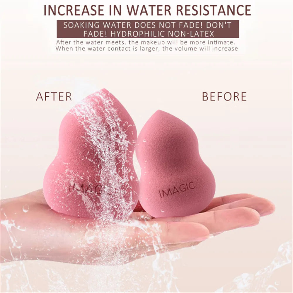 LEKGAVD Dual-Use Makeup Sponge Puff – Hydrophilic Polyurethane, Soft & Reusable Beauty Blender for Foundation, Concealer & More