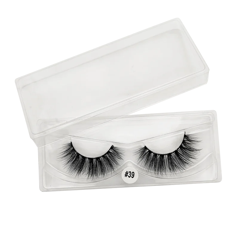 Wholesale Eyelashes 4/20/50/100pcs 3D Mink Lashes Natural Maquiagem False Eyelash Wispy Fluffy Makeup Tools Faux Cilios In Bulk