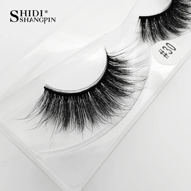 Wholesale Eyelashes 4/20/50/100pcs 3D Mink Lashes Natural Maquiagem False Eyelash Wispy Fluffy Makeup Tools Faux Cilios In Bulk