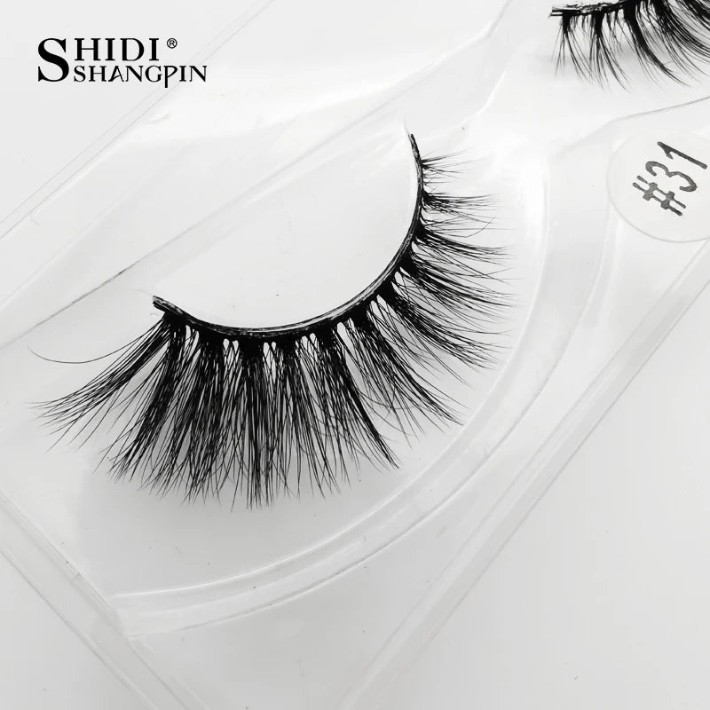 Wholesale Eyelashes 4/20/50/100pcs 3D Mink Lashes Natural Maquiagem False Eyelash Wispy Fluffy Makeup Tools Faux Cilios In Bulk