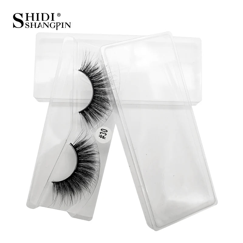 Wholesale Eyelashes 4/20/50/100pcs 3D Mink Lashes Natural Maquiagem False Eyelash Wispy Fluffy Makeup Tools Faux Cilios In Bulk