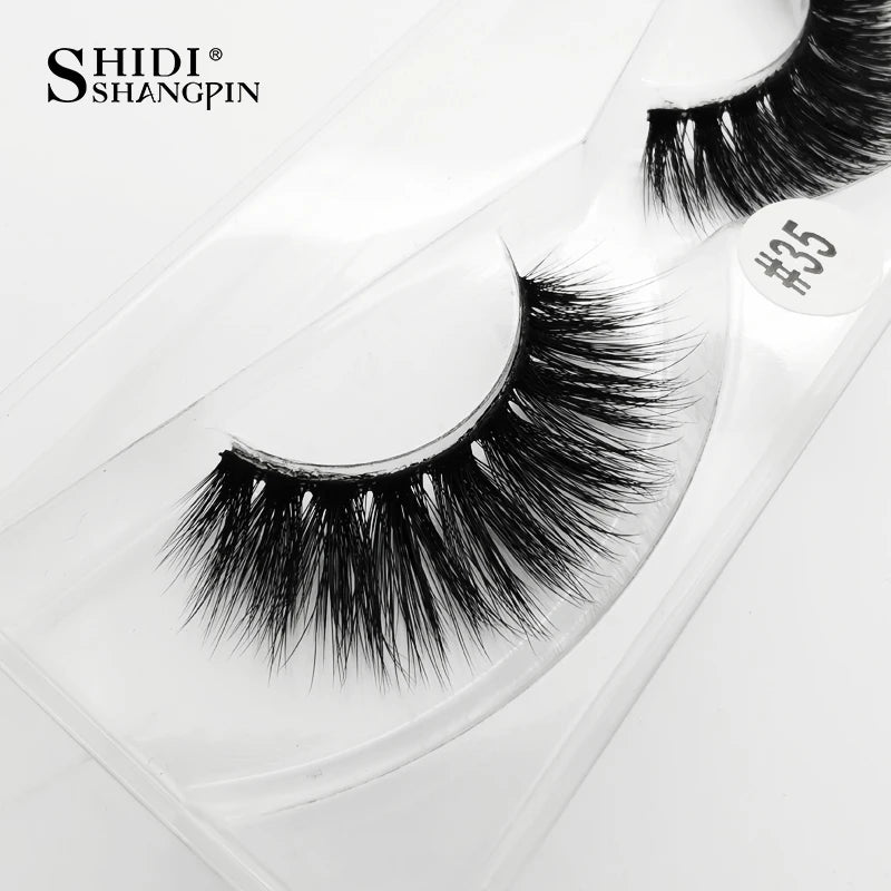 Wholesale Eyelashes 4/20/50/100pcs 3D Mink Lashes Natural Maquiagem False Eyelash Wispy Fluffy Makeup Tools Faux Cilios In Bulk