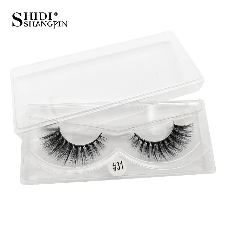 Wholesale Eyelashes 4/20/50/100pcs 3D Mink Lashes Natural Maquiagem False Eyelash Wispy Fluffy Makeup Tools Faux Cilios In Bulk