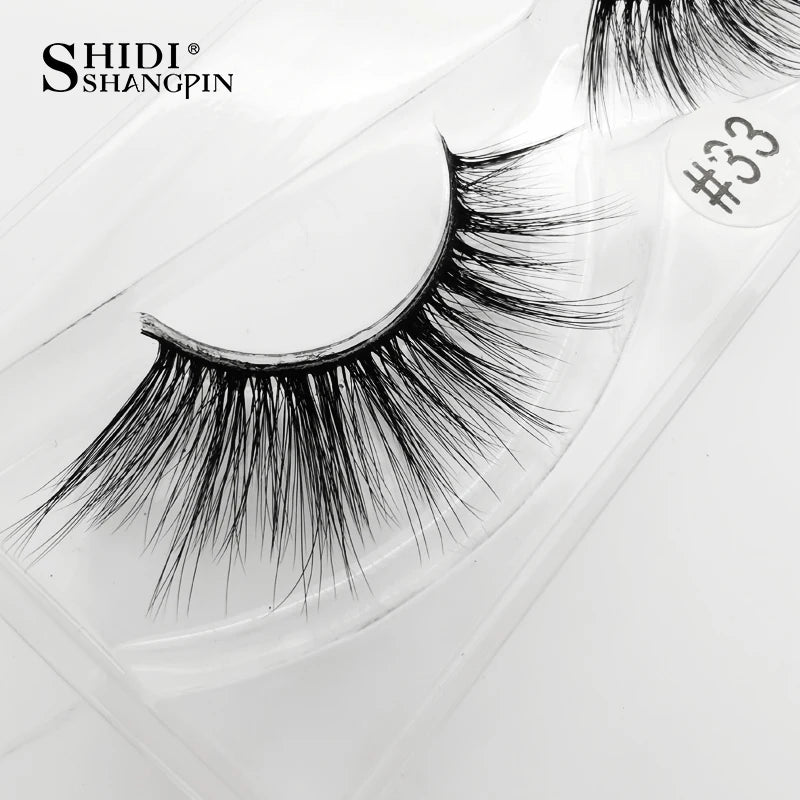 Wholesale Eyelashes 4/20/50/100pcs 3D Mink Lashes Natural Maquiagem False Eyelash Wispy Fluffy Makeup Tools Faux Cilios In Bulk