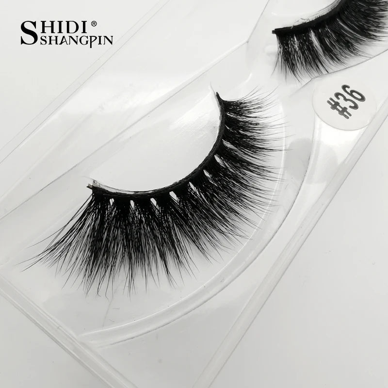 Wholesale Eyelashes 4/20/50/100pcs 3D Mink Lashes Natural Maquiagem False Eyelash Wispy Fluffy Makeup Tools Faux Cilios In Bulk