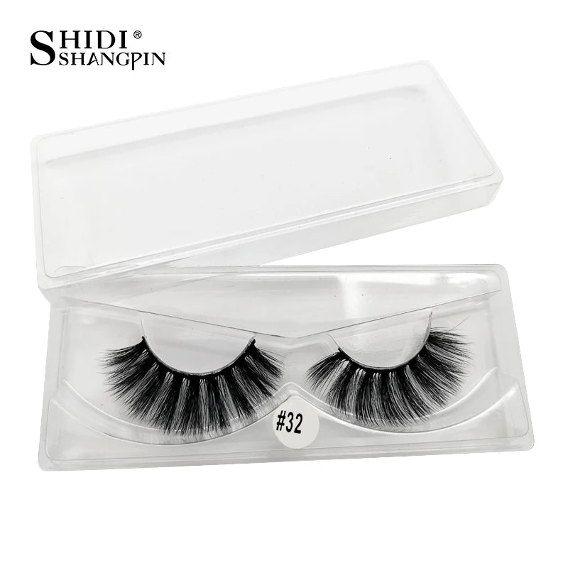 Wholesale Eyelashes 4/20/50/100pcs 3D Mink Lashes Natural Maquiagem False Eyelash Wispy Fluffy Makeup Tools Faux Cilios In Bulk