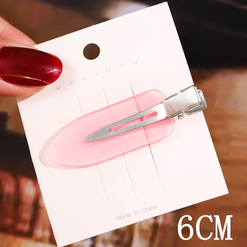 Beauty Salon Seamless Hairpin Professional Styling Hairdressing Makeup Tools Hair Clips for Women Girl Headwear