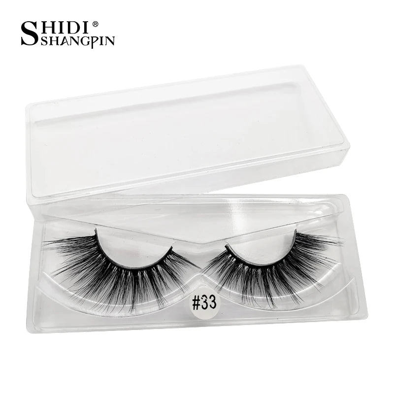 Wholesale Eyelashes 4/20/50/100pcs 3D Mink Lashes Natural Maquiagem False Eyelash Wispy Fluffy Makeup Tools Faux Cilios In Bulk
