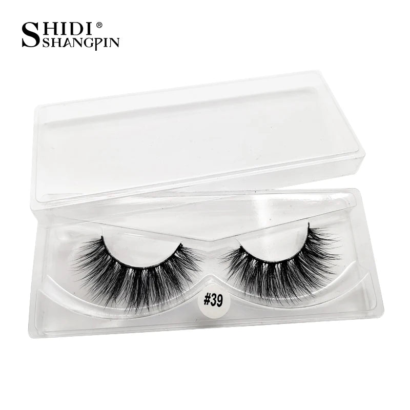 Wholesale Eyelashes 4/20/50/100pcs 3D Mink Lashes Natural Maquiagem False Eyelash Wispy Fluffy Makeup Tools Faux Cilios In Bulk