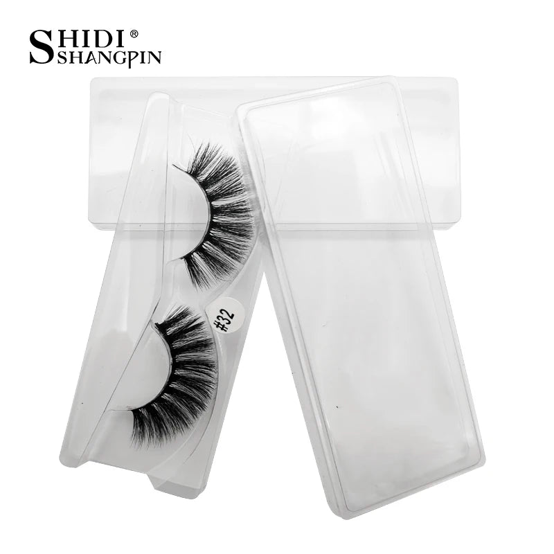 Wholesale Eyelashes 4/20/50/100pcs 3D Mink Lashes Natural Maquiagem False Eyelash Wispy Fluffy Makeup Tools Faux Cilios In Bulk
