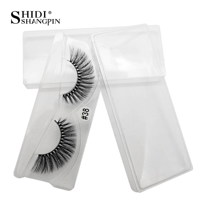 Wholesale Eyelashes 4/20/50/100pcs 3D Mink Lashes Natural Maquiagem False Eyelash Wispy Fluffy Makeup Tools Faux Cilios In Bulk