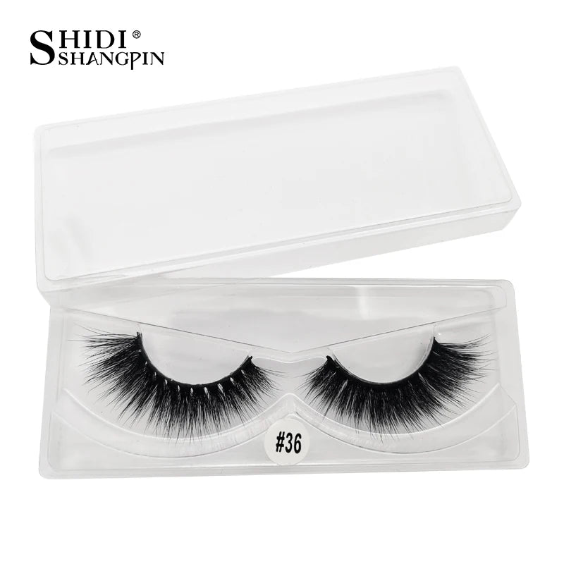Wholesale Eyelashes 4/20/50/100pcs 3D Mink Lashes Natural Maquiagem False Eyelash Wispy Fluffy Makeup Tools Faux Cilios In Bulk