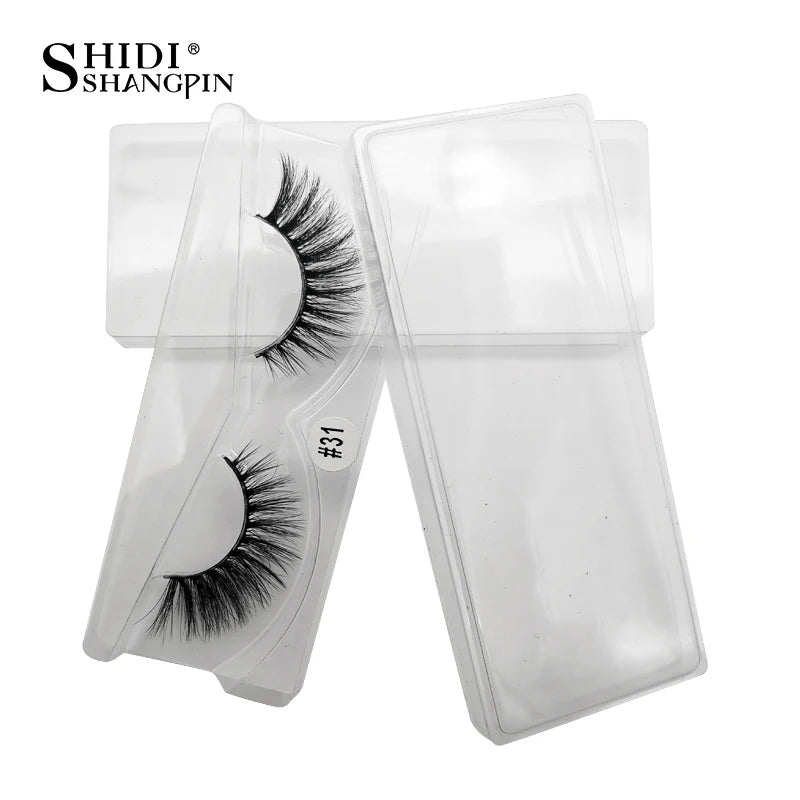 Wholesale Eyelashes 4/20/50/100pcs 3D Mink Lashes Natural Maquiagem False Eyelash Wispy Fluffy Makeup Tools Faux Cilios In Bulk