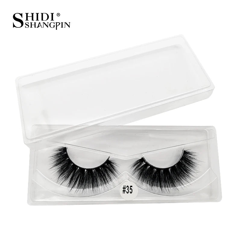 Wholesale Eyelashes 4/20/50/100pcs 3D Mink Lashes Natural Maquiagem False Eyelash Wispy Fluffy Makeup Tools Faux Cilios In Bulk
