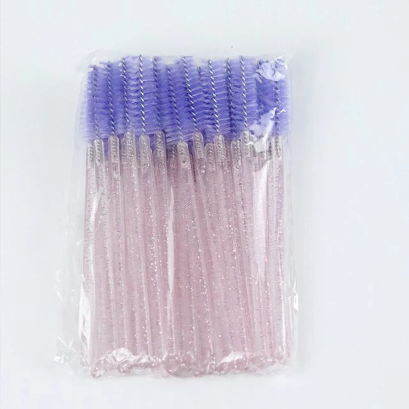 CNK Disposable Lip Brushes Eyelash Mascara Wands 2 In 1 Bundle Sale Lipstick Cotton Swab Lipgloss Brush Makeup Tools Applicators