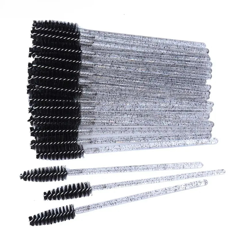 CNK Disposable Lip Brushes Eyelash Mascara Wands 2 In 1 Bundle Sale Lipstick Cotton Swab Lipgloss Brush Makeup Tools Applicators