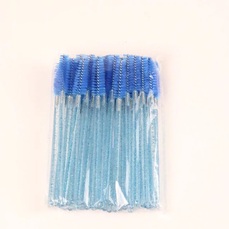 CNK Disposable Lip Brushes Eyelash Mascara Wands 2 In 1 Bundle Sale Lipstick Cotton Swab Lipgloss Brush Makeup Tools Applicators