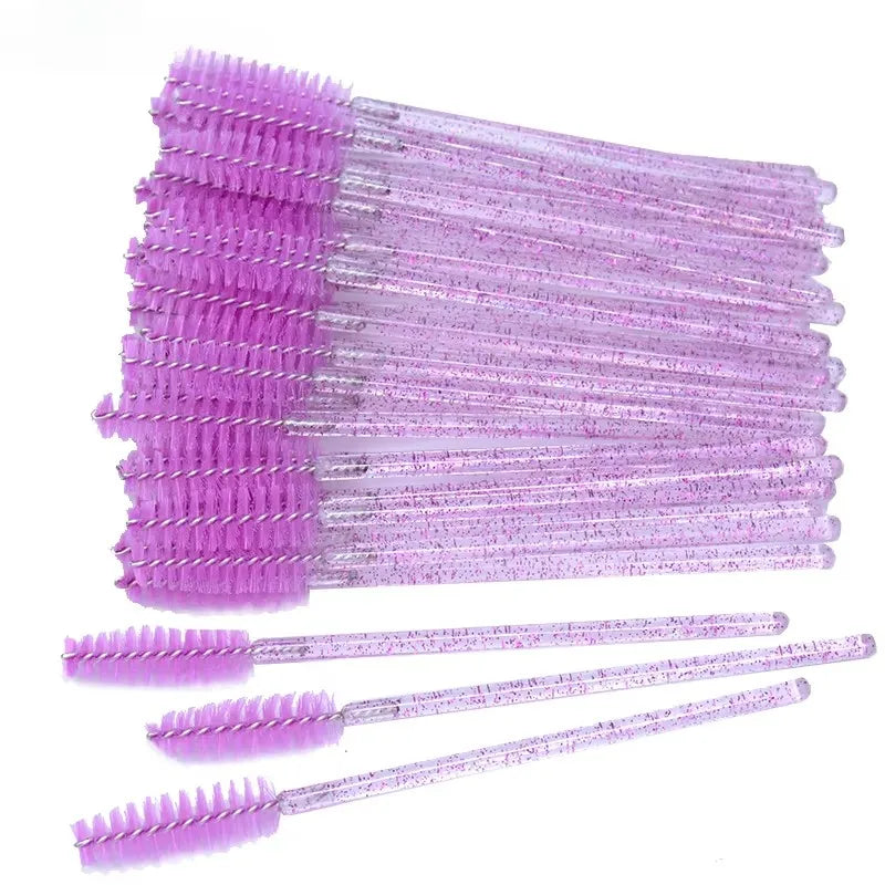 CNK Disposable Lip Brushes Eyelash Mascara Wands 2 In 1 Bundle Sale Lipstick Cotton Swab Lipgloss Brush Makeup Tools Applicators
