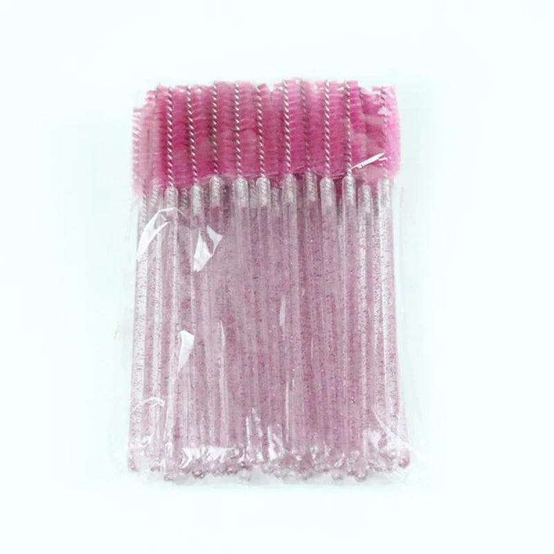CNK Disposable Lip Brushes Eyelash Mascara Wands 2 In 1 Bundle Sale Lipstick Cotton Swab Lipgloss Brush Makeup Tools Applicators